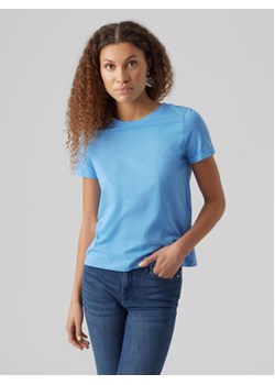 Vero Moda T-Shirt Paula 10243889 Niebieski Regular Fit ze sklepu MODIVO w kategorii Bluzki damskie - zdjęcie 168590301