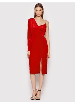 Rinascimento Sukienka koktajlowa CFC0106681003 Czerwony Slim Fit ze sklepu MODIVO w kategorii Sukienki - zdjęcie 168590400