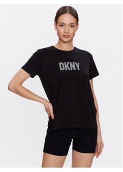 DKNY Sport T-Shirt DP2T6749 Czarny Classic Fit ze sklepu MODIVO w kategorii Bluzki damskie - zdjęcie 168590730