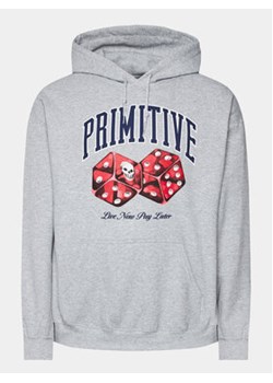 Primitive Bluza Payday PAPFA2310 Szary Regular Fit ze sklepu MODIVO w kategorii Bluzy męskie - zdjęcie 168591143