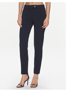 Rinascimento Spodnie materiałowe CFC0117747003 Granatowy Regular Fit ze sklepu MODIVO w kategorii Spodnie damskie - zdjęcie 168591514