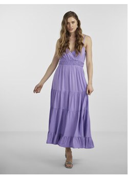 YAS Sukienka 26026350 Fioletowy Regular Fit ze sklepu MODIVO w kategorii Sukienki - zdjęcie 168592320