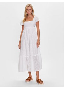 Pepe Jeans Sukienka codzienna Peri PL953274 Biały Regular Fit ze sklepu MODIVO w kategorii Sukienki - zdjęcie 168592441
