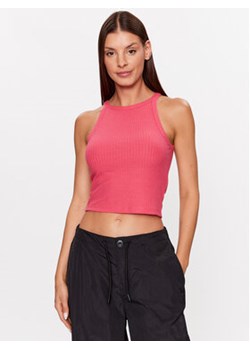 ONLY Top 15232924 Różowy Slim Fit ze sklepu MODIVO w kategorii Bluzki damskie - zdjęcie 168592453