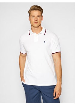 Polo Ralph Lauren Polo Classics 710842621002 Biały Slim Fit ze sklepu MODIVO w kategorii T-shirty męskie - zdjęcie 168592930