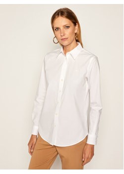 Lauren Ralph Lauren Koszula Chst Emb 200684553001 Biały Regular Fit ze sklepu MODIVO w kategorii Koszule damskie - zdjęcie 168593072