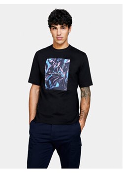 Sisley T-Shirt 3I1XS103I Czarny Regular Fit ze sklepu MODIVO w kategorii T-shirty męskie - zdjęcie 168593154