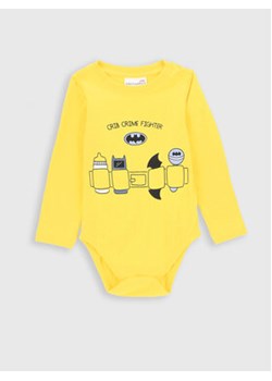 Coccodrillo Body dziecięce ZC2112101LIB Żółty Regular Fit ze sklepu MODIVO w kategorii Body niemowlęce - zdjęcie 168593364