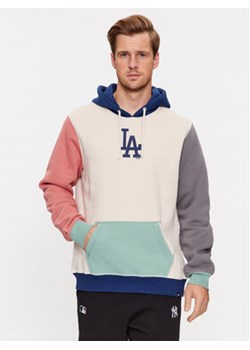 47 Brand Bluza Los Angeles Dodgers BB012PMOPXQ601378BN Beżowy Regular Fit ze sklepu MODIVO w kategorii Bluzy męskie - zdjęcie 168593392