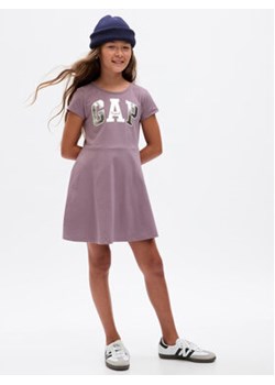 Gap Sukienka codzienna 792417-01 Fioletowy Regular Fit ze sklepu MODIVO w kategorii Sukienki dziewczęce - zdjęcie 168593563
