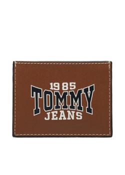 Tommy Jeans Etui na karty kredytowe Tjm Leather Cc Holder AM0AM11427 Brązowy ze sklepu MODIVO w kategorii Etui - zdjęcie 168593572