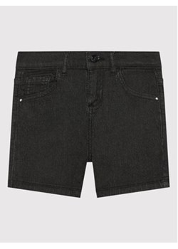 Guess Szorty jeansowe J2RD12 WE5X0 Czarny Regular Fit ze sklepu MODIVO w kategorii Spodenki dziewczęce - zdjęcie 168593634