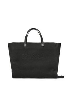 TWINSET Torebka 231TD8421 Czarny ze sklepu MODIVO w kategorii Torby Shopper bag - zdjęcie 168593761