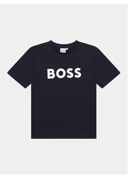 Boss T-Shirt J25P24 M Granatowy Regular Fit ze sklepu MODIVO w kategorii T-shirty chłopięce - zdjęcie 168593784