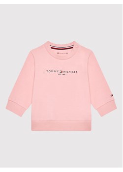 Tommy Hilfiger Bluza Baby Essential KN0KN01279 Różowy Regular Fit ze sklepu MODIVO w kategorii Bluzy i swetry - zdjęcie 168594230