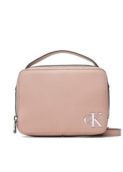 Calvin Klein Jeans Torebka Minimal Monogram Camera Bag18 K60K610331 Różowy ze sklepu MODIVO w kategorii Listonoszki - zdjęcie 168594301