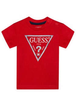 Guess T-Shirt N73I55 K8HM0 Czerwony Regular Fit ze sklepu MODIVO w kategorii T-shirty chłopięce - zdjęcie 168594584