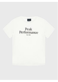 Peak Performance T-Shirt Original G77697280 Biały Regular Fit ze sklepu MODIVO w kategorii T-shirty chłopięce - zdjęcie 168595094
