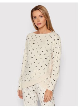 Triumph Koszulka piżamowa Thermal 10205577 Beżowy ze sklepu MODIVO w kategorii Piżamy damskie - zdjęcie 168595314