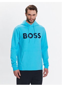Boss Bluza 50482887 Niebieski Relaxed Fit ze sklepu MODIVO w kategorii Bluzy męskie - zdjęcie 168595323