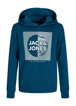 Jack&Jones Junior Bluza 12237091 Niebieski Regular Fit ze sklepu MODIVO w kategorii Bluzy chłopięce - zdjęcie 168595352