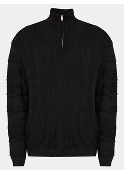 Redefined Rebel Sweter Santino 222072 Czarny Regular Fit ze sklepu MODIVO w kategorii Swetry męskie - zdjęcie 168595373