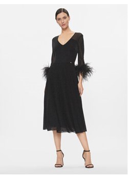 Nissa Sukienka koktajlowa RS14475 Czarny Slim Fit ze sklepu MODIVO w kategorii Sukienki - zdjęcie 168595394