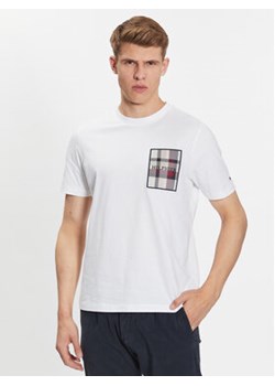 Tommy Hilfiger T-Shirt MW0MW32120 Biały Regular Fit ze sklepu MODIVO w kategorii T-shirty męskie - zdjęcie 168596172