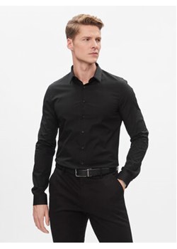 Calvin Klein Koszula K10K112743 Czarny Extra Slim Fit ze sklepu MODIVO w kategorii Koszule męskie - zdjęcie 168596314