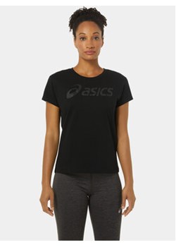 Asics Koszulka techniczna Asics Big Logo Tee Iii 2032C411 Czarny Ahletic Fit ze sklepu MODIVO w kategorii Bluzki damskie - zdjęcie 168596591