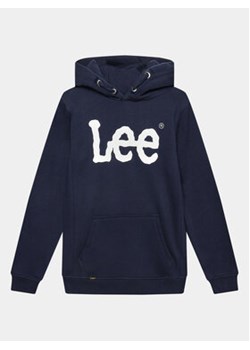 Lee Bluza LEE0008 Granatowy Regular Fit ze sklepu MODIVO w kategorii Bluzy chłopięce - zdjęcie 168596792