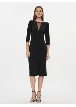 Rinascimento Sukienka koktajlowa CFC0019355002 Czarny Regular Fit ze sklepu MODIVO w kategorii Sukienki - zdjęcie 168597100