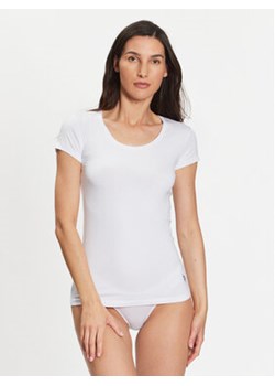 U.S. Polo Assn. T-Shirt 66003 Biały Slim Fit ze sklepu MODIVO w kategorii Bluzki damskie - zdjęcie 168597252