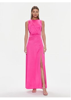 Silvian Heach Sukienka wieczorowa Long GPP24426VE Różowy Regular Fit ze sklepu MODIVO w kategorii Sukienki - zdjęcie 168597644