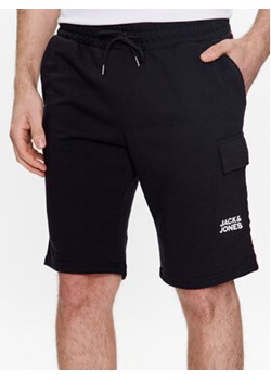 Jack&Jones Szorty sportowe Atlas 12225165 Czarny Regular Fit ze sklepu MODIVO w kategorii Spodenki męskie - zdjęcie 168597681