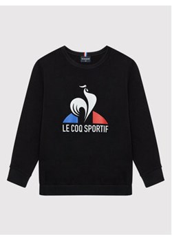 Le Coq Sportif Bluza 2210483 Czarny Regular Fit ze sklepu MODIVO w kategorii Bluzy chłopięce - zdjęcie 168598114