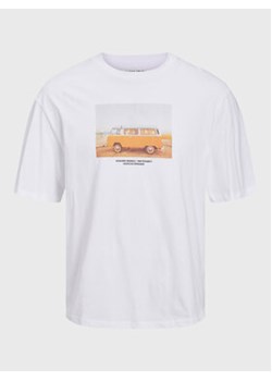 Jack&Jones Junior T-Shirt 12230626 Biały Regular Fit ze sklepu MODIVO w kategorii T-shirty chłopięce - zdjęcie 168598433