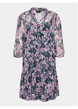 Zizzi Sukienka codzienna V02581A Fioletowy Regular Fit ze sklepu MODIVO w kategorii Sukienki - zdjęcie 168598670