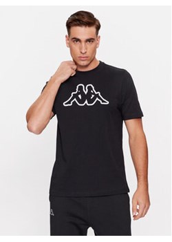 Kappa T-Shirt Logo Korpo Cromen 303HZ70 Czarny Regular Fit ze sklepu MODIVO w kategorii T-shirty męskie - zdjęcie 168598710