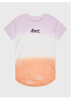 Guess T-Shirt J3RI10 K8560 Kolorowy Regular Fit ze sklepu MODIVO w kategorii Bluzki dziewczęce - zdjęcie 168599101