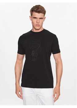 KARL LAGERFELD T-Shirt 755402 533221 Czarny Regular Fit ze sklepu MODIVO w kategorii T-shirty męskie - zdjęcie 168599170