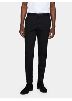 Sisley Chinosy 4AIHSF021 Czarny Slim Fit ze sklepu MODIVO w kategorii Spodnie męskie - zdjęcie 168599262