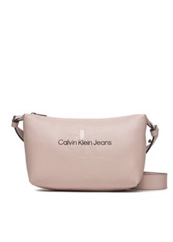 Calvin Klein Jeans Torebka Sculpted Shoulderbag22 Mono K60K611549 Różowy ze sklepu MODIVO w kategorii Listonoszki - zdjęcie 168599891