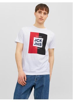 Jack&Jones T-Shirt 12235179 Biały Regular Fit ze sklepu MODIVO w kategorii T-shirty męskie - zdjęcie 168600481