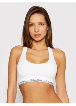 Calvin Klein Underwear Biustonosz top 0000F3785E Biały ze sklepu MODIVO w kategorii Biustonosze - zdjęcie 168600621