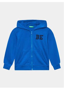 United Colors Of Benetton Bluza 3J68G5023 Niebieski Regular Fit ze sklepu MODIVO w kategorii Bluzy chłopięce - zdjęcie 168600622