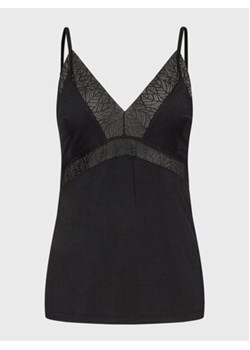 Femilet by Chantelle Koszulka piżamowa Jazz FNA510 Czarny Regular Fit ze sklepu MODIVO w kategorii Piżamy damskie - zdjęcie 168600662