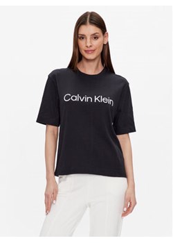 Calvin Klein Performance T-Shirt 00GWS3K128 Czarny Relaxed Fit ze sklepu MODIVO w kategorii Bluzki damskie - zdjęcie 168601162