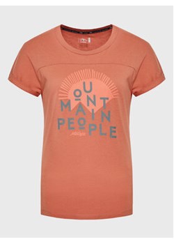 Maloja T-Shirt BirnmoosM. 34153-1-8583 Pomarańczowy Regular Fit ze sklepu MODIVO w kategorii Bluzki damskie - zdjęcie 168601240