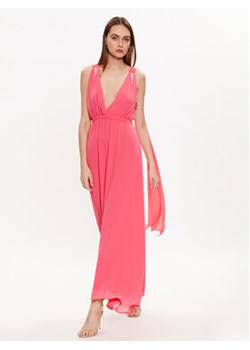 ViCOLO Sukienka wieczorowa TE0028 Różowy Regular Fit ze sklepu MODIVO w kategorii Sukienki - zdjęcie 168601730